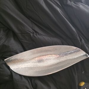 Peltrina Silver Serving Dish #4062  Length 15" Width 5"